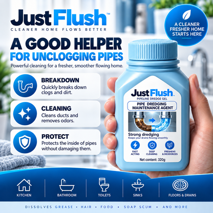 Just Flush Eco-Pure Drain & Odor Remover