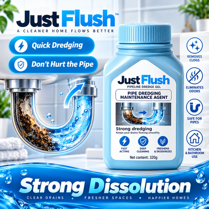 Just Flush Eco-Pure Drain & Odor Remover